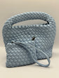 Mini secchiello a mano intrecciato con mini pochette in pvc Loud - GiuGiò | Shop online