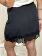 Minigonna con inserti in pizzo Tensione In - GiuGiò | Shop online