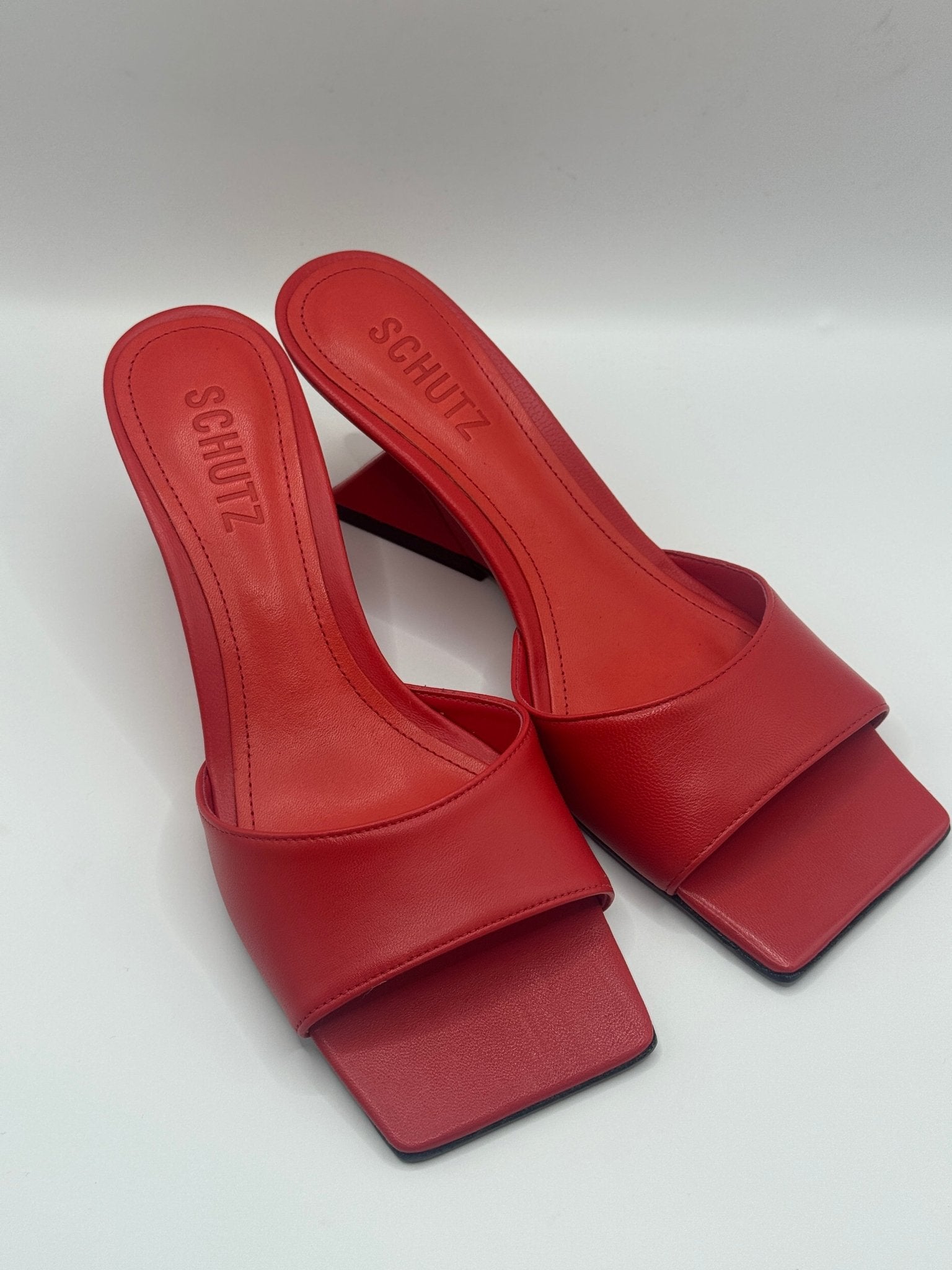 Mule tacco punta quadrata Schutz - GiuGiò | Shop online