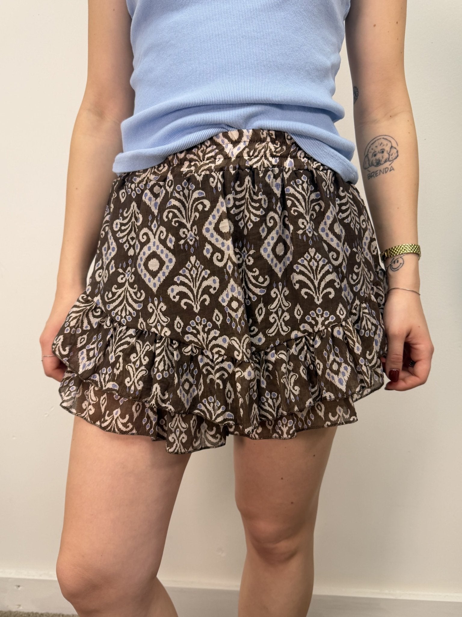Pantagonna stampato con gale Susy Mix - GiuGiò | Shop online