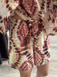 Pantaloncino fantasia tie - dye con laccetto Tensione In - GiuGiò | Shop online