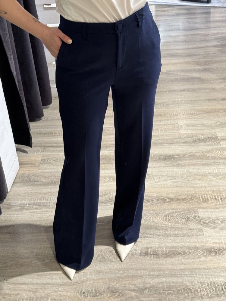 Pantalone a zampa in crepe Zahjr - GiuGiò | Shop online