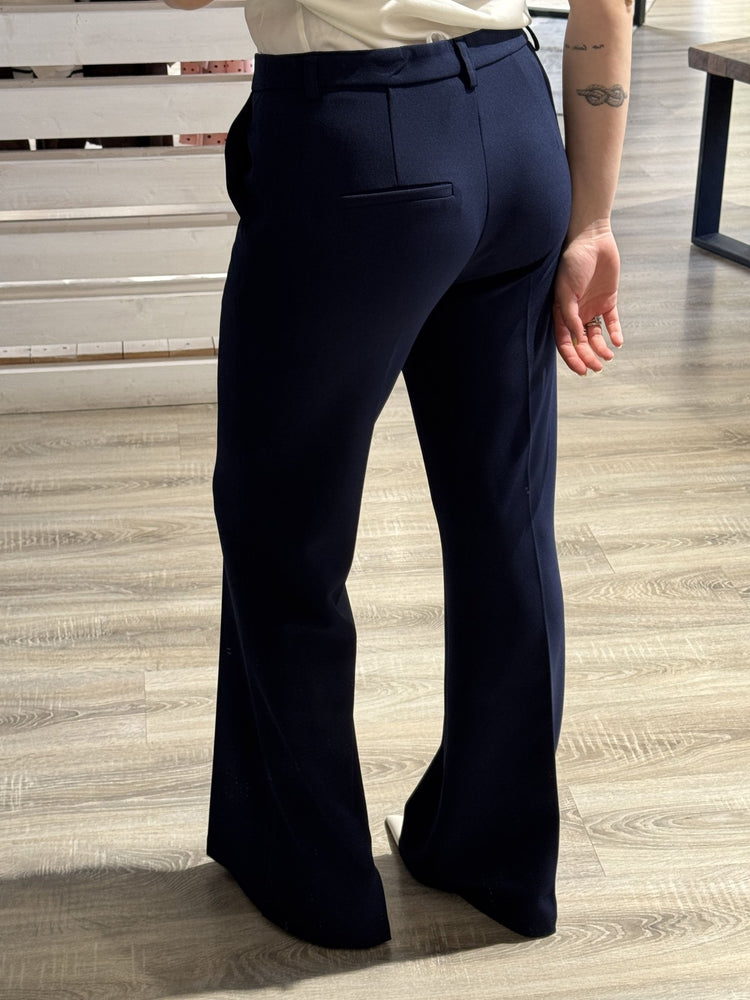 Pantalone a zampa in crepe Zahjr - GiuGiò | Shop online