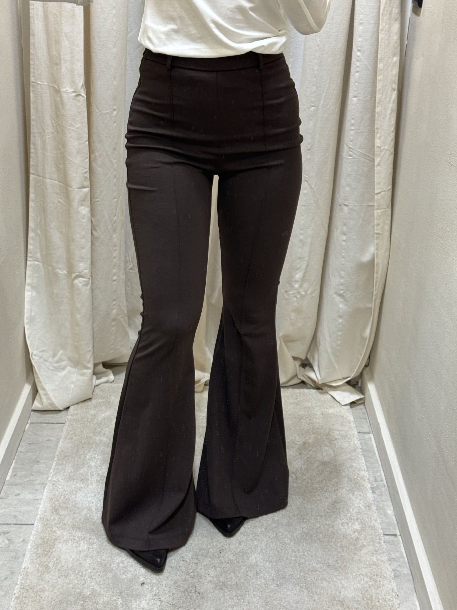 Pantalone a zampa in punto Milano HaveOne - GiuGiò | Shop online