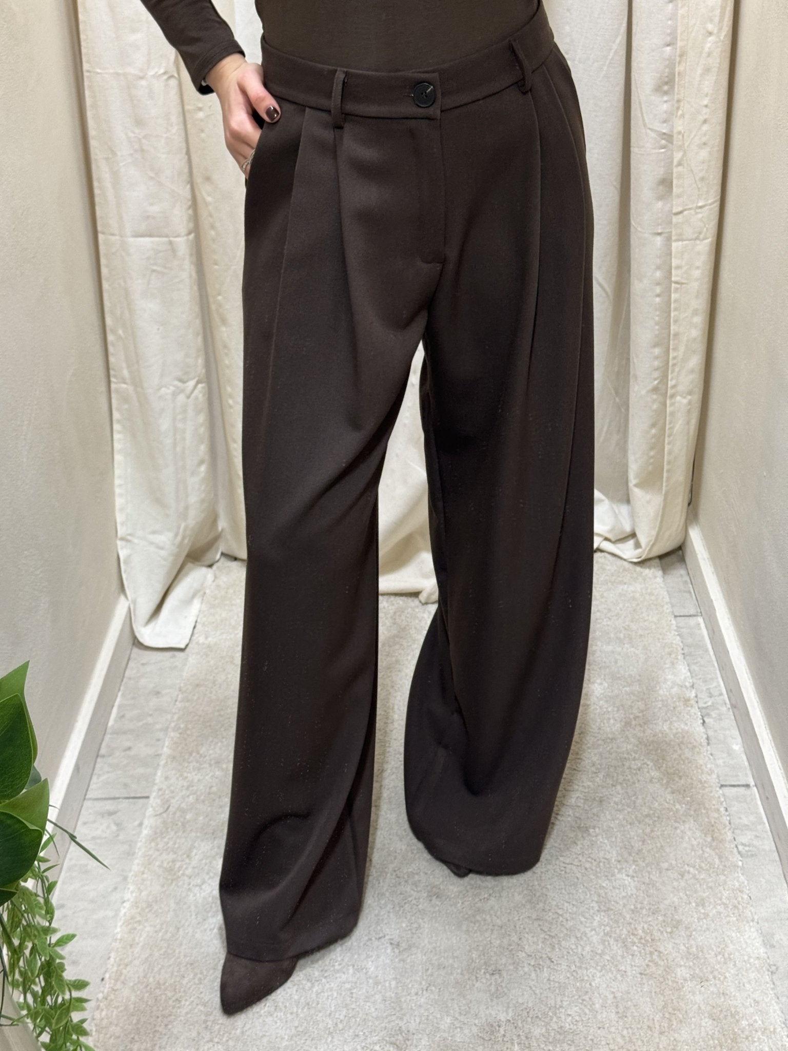 Pantalone ampio con pinces MyD - GiuGiò | Shop online