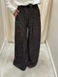 Pantalone ampio doppia pinces maculato Imperial - GiuGiò | Shop online
