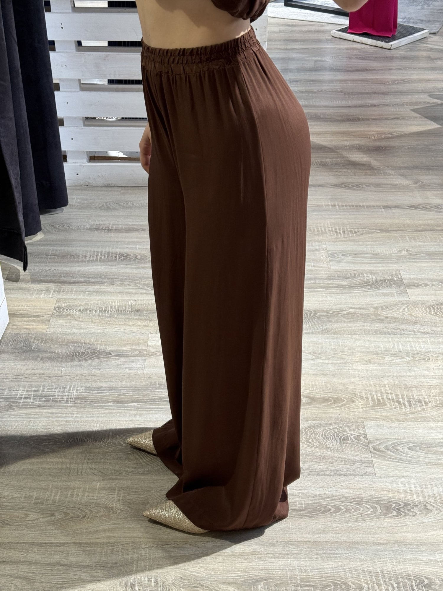 Pantalone ampio in seta HaveOne - GiuGiò | Shop online