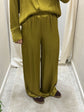 Pantalone ampio in viscosa goffrata HaveOne - GiuGiò | Shop online