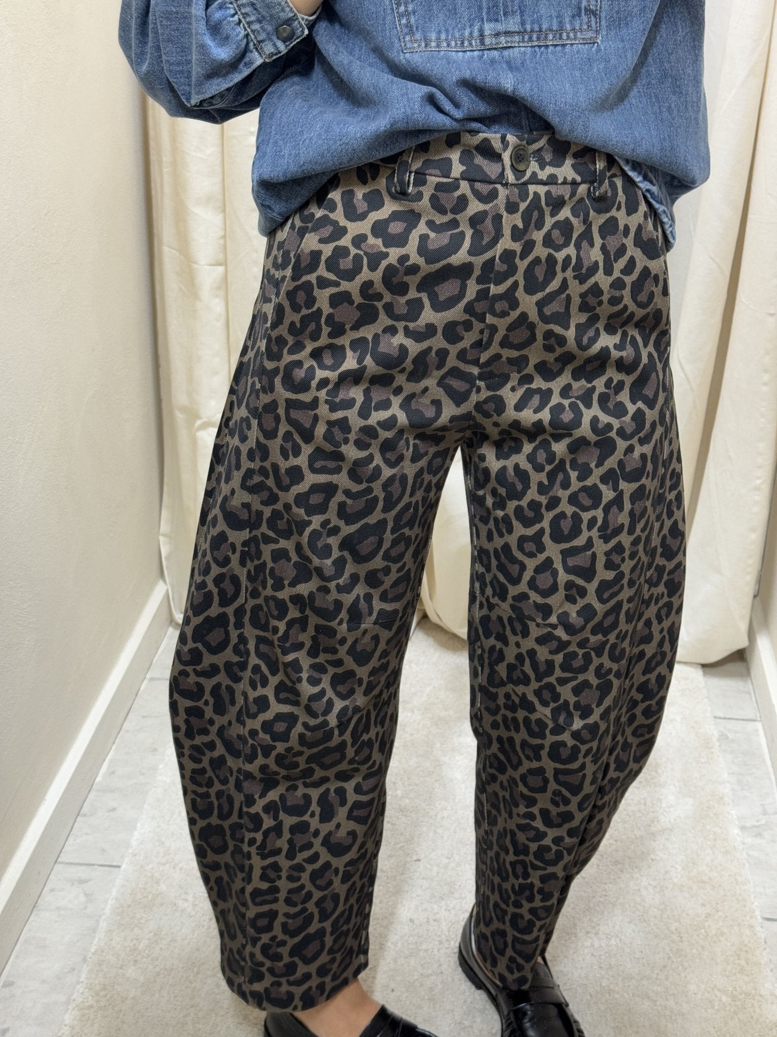 Pantalone animalier balloon Imperial - GiuGiò | Shop online