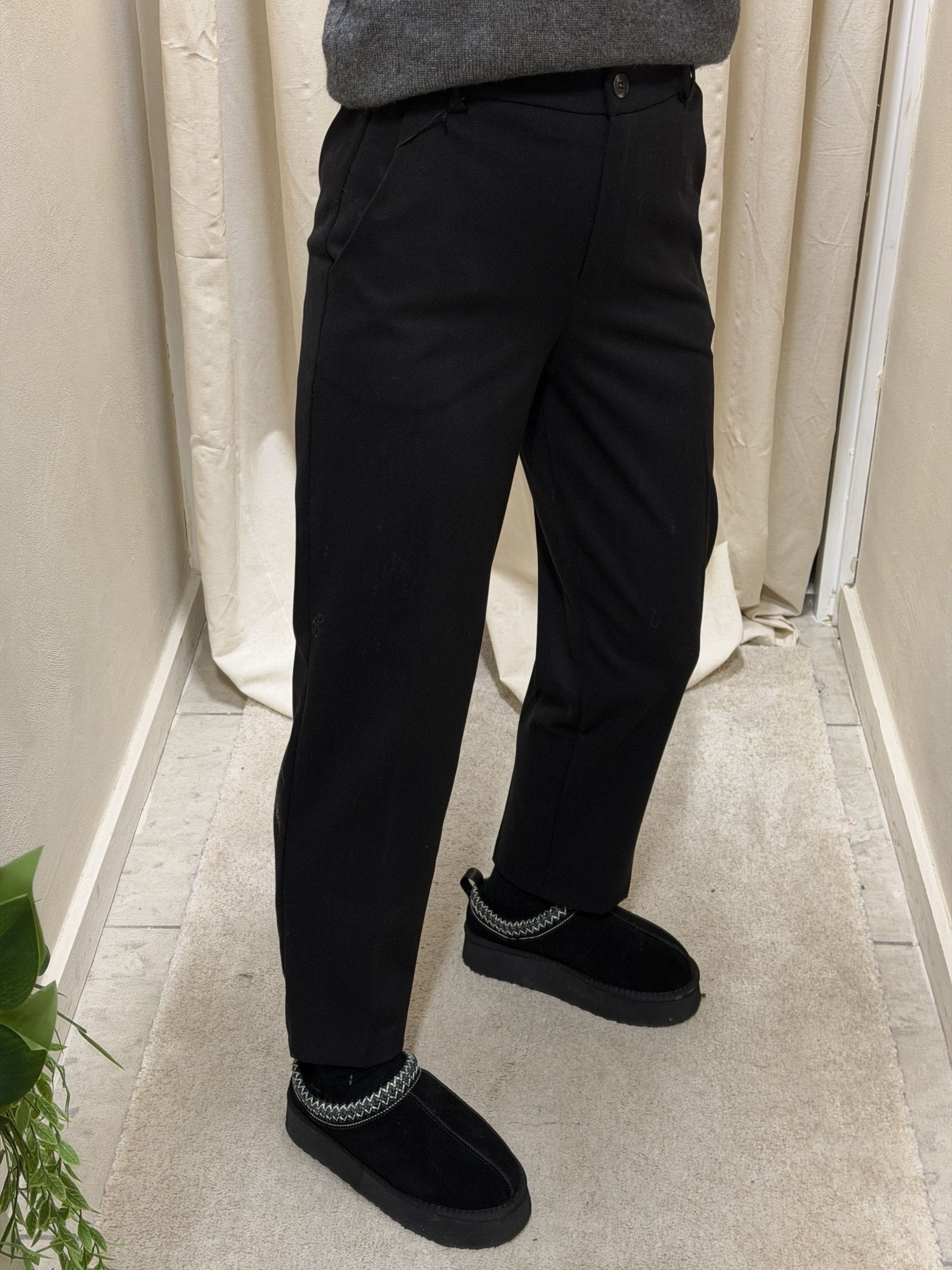 Pantalone baggy in fresco lana Tensione In - GiuGiò | Shop online