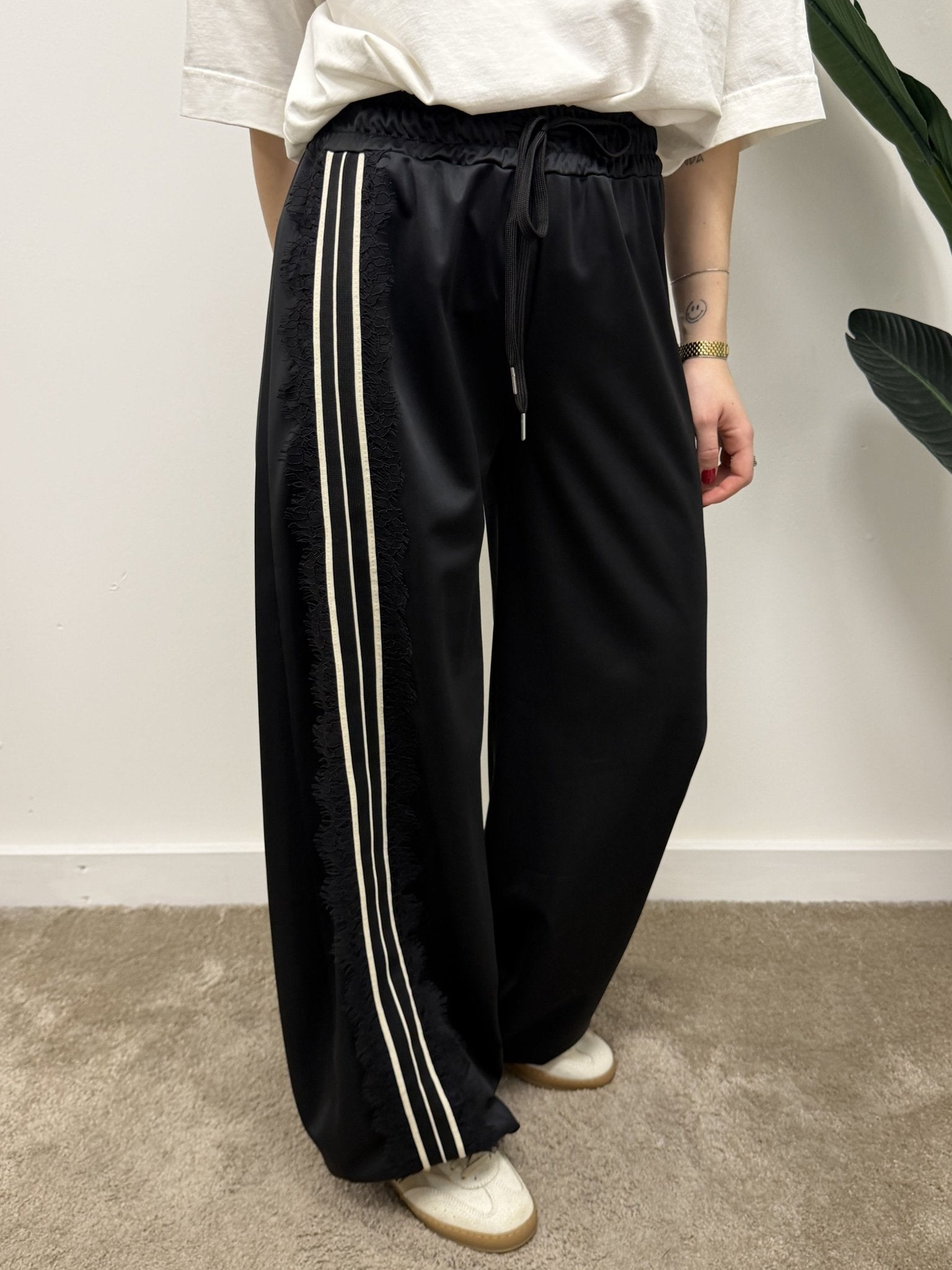 Pantalone balloon con bande laterali Susy Mix - GiuGiò | Shop online