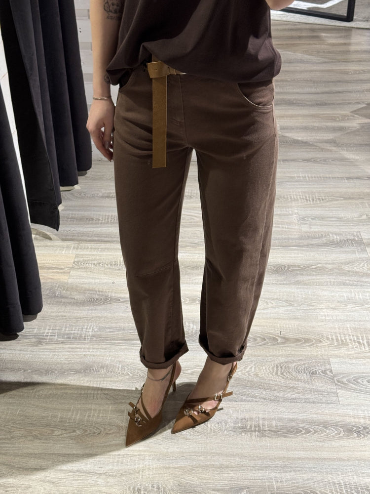 Pantalone balloon in cotone Tensione IN - GiuGiò | Shop online
