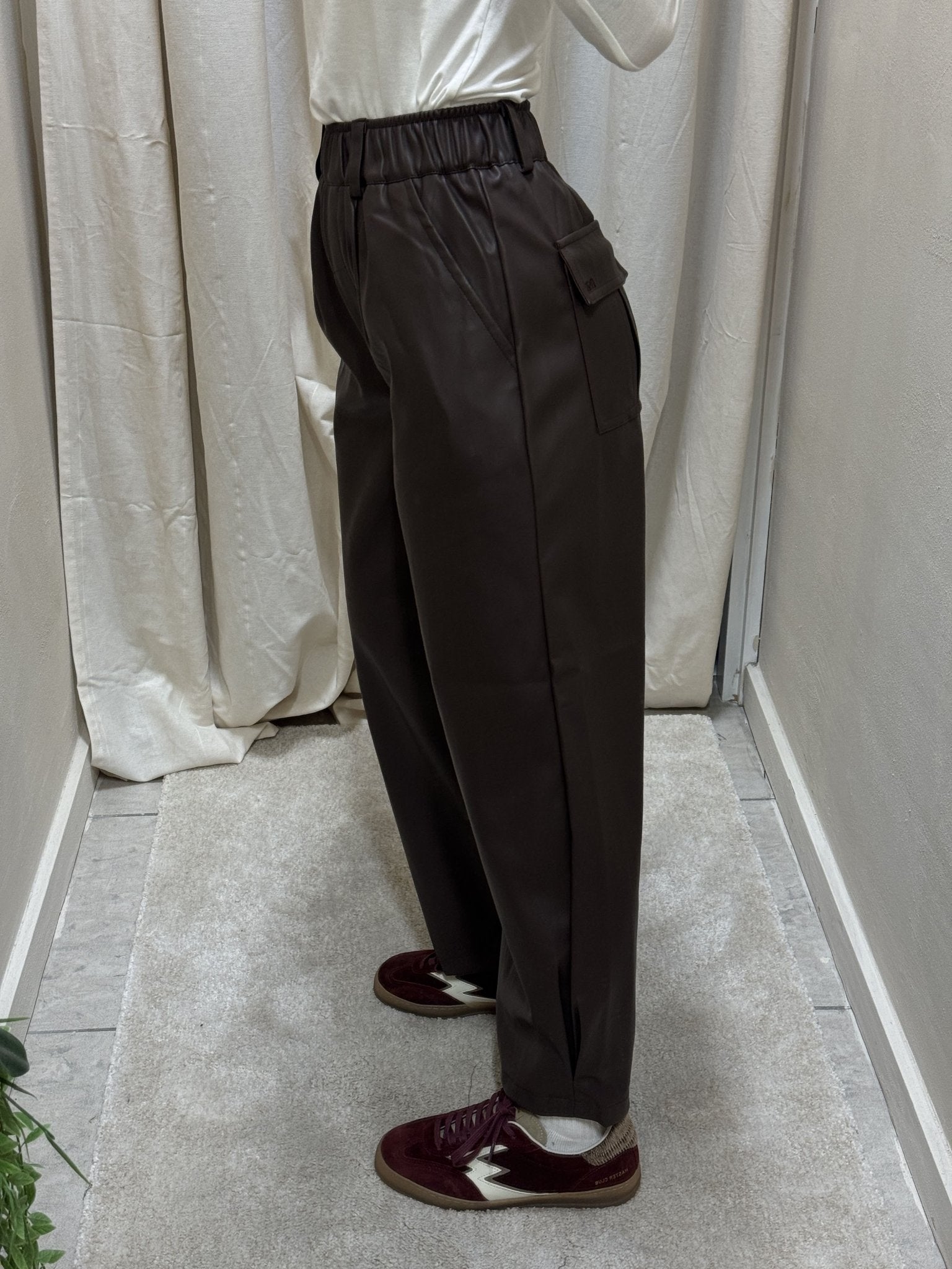 Pantalone balloon in ecopelle BSB - GiuGiò | Shop online