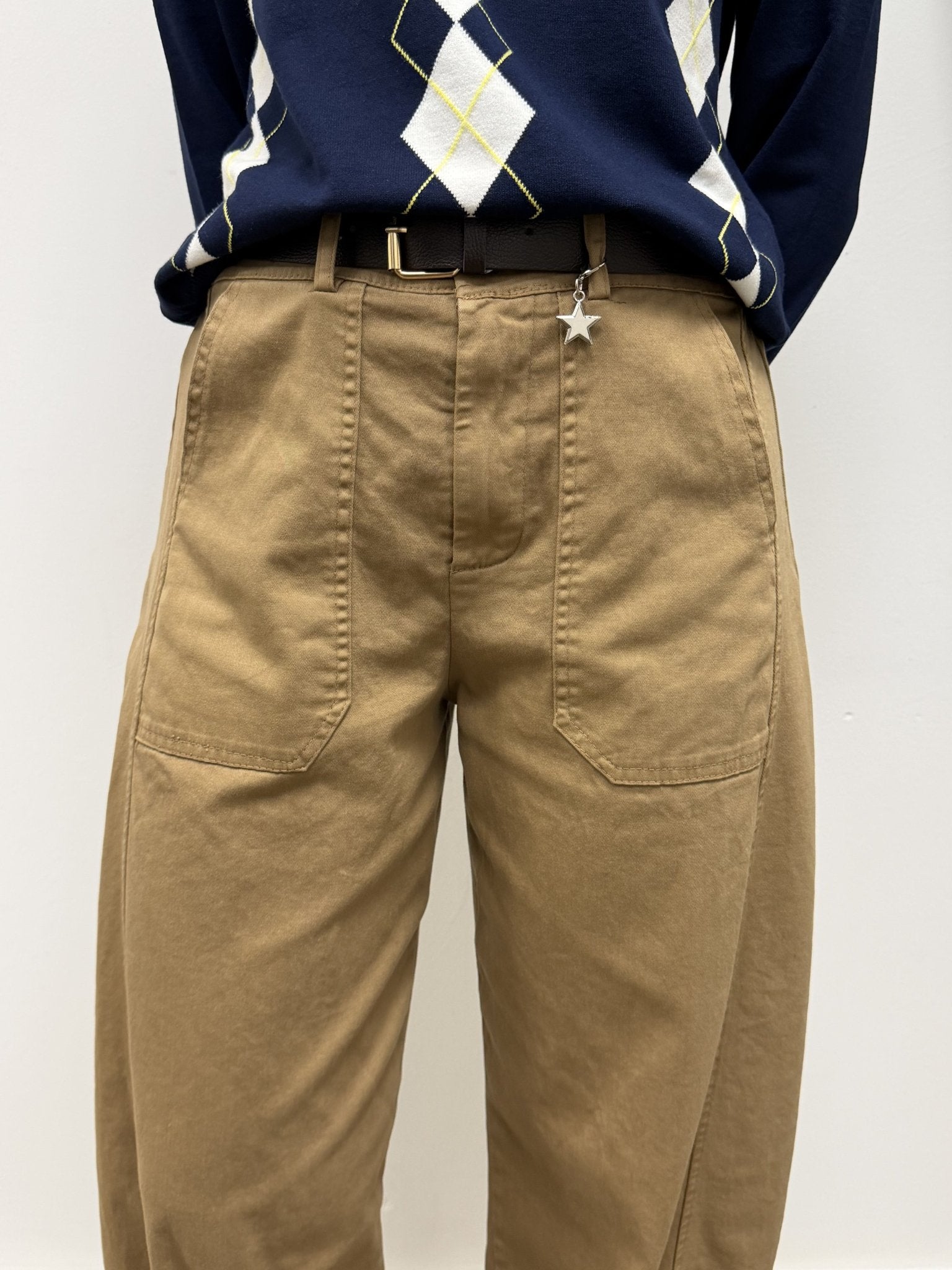 Pantalone balloon stellina 100% cotone Susy Mix - GiuGiò | Shop online