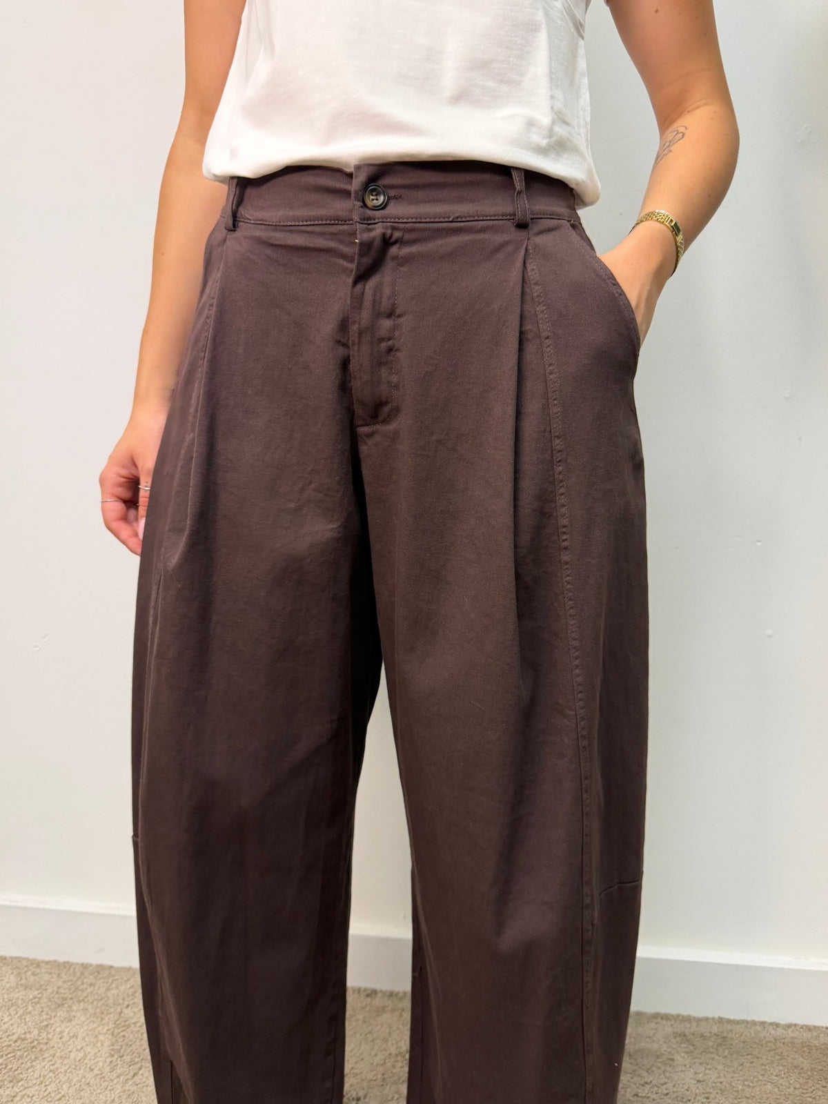 Pantalone barrel MyD - GiuGiò | Shop online