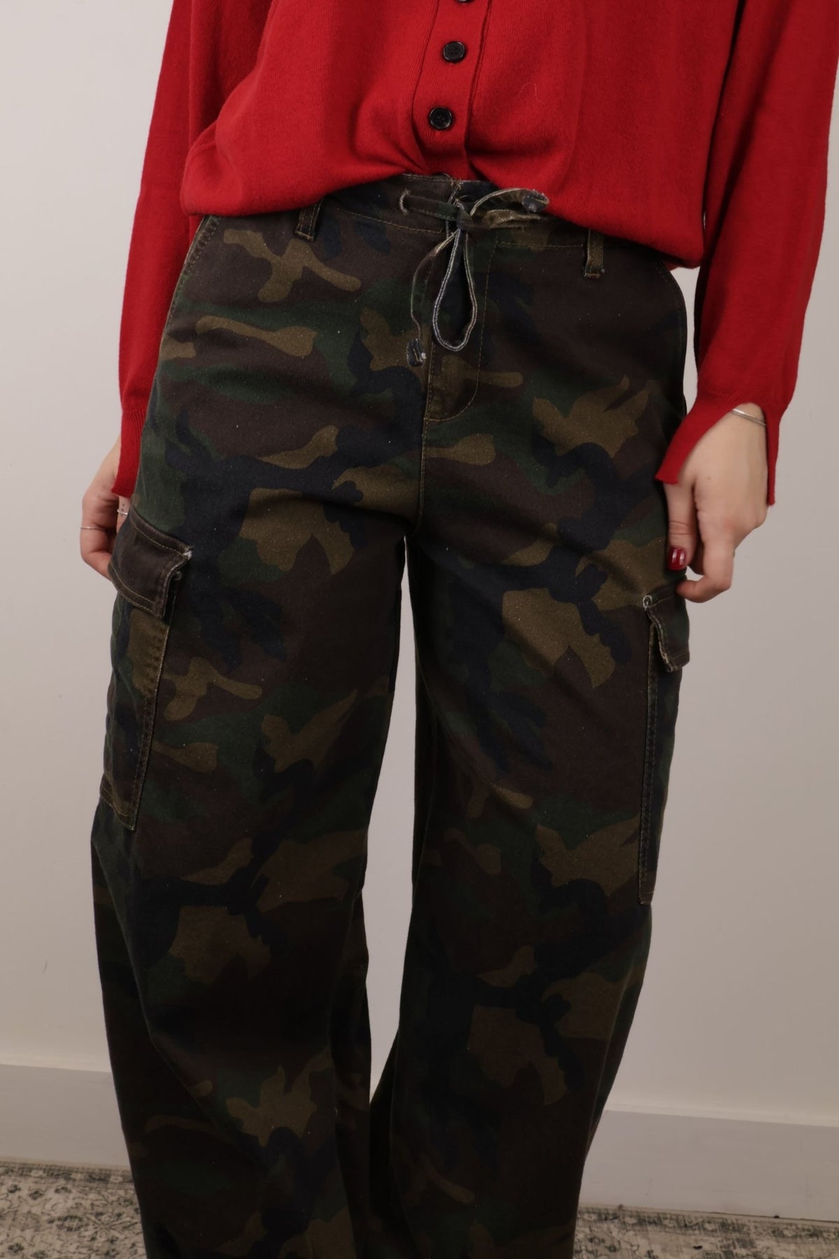 Pantalone cargo camouflage Please - GiuGiò | Shop online