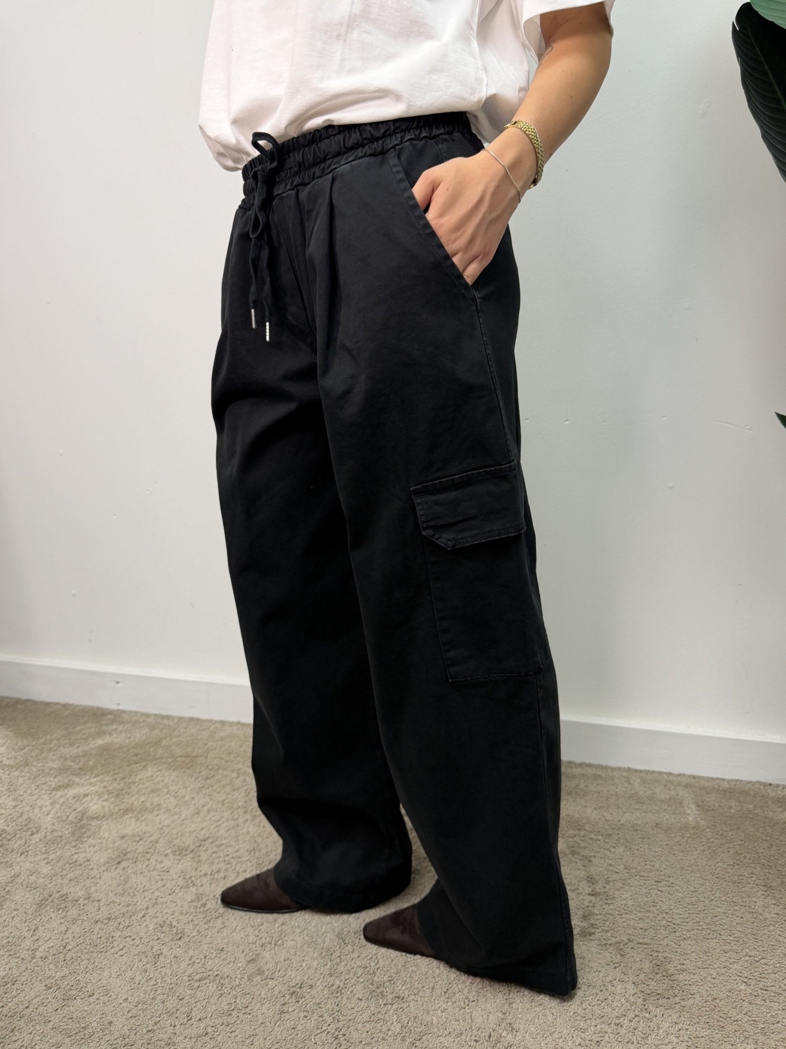 Pantalone cargo in cotone MyD - GiuGiò | Shop online