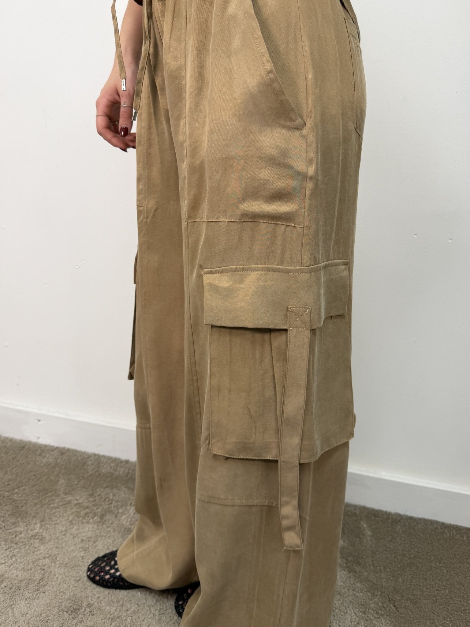 Pantalone cargo in cupro Tensione In - GiuGiò | Shop online