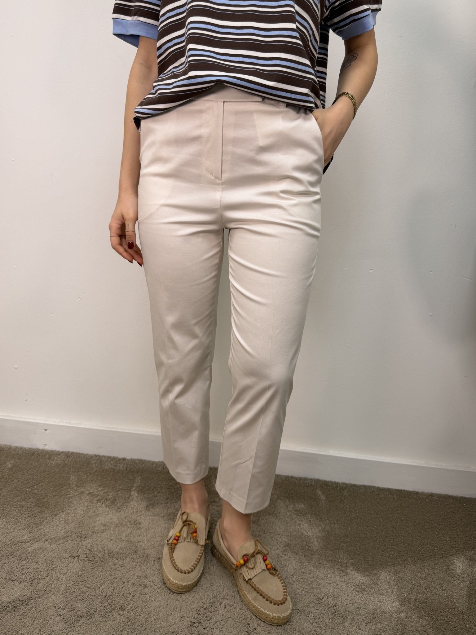 Pantalone chino in cotone Tensione In - GiuGiò | Shop online