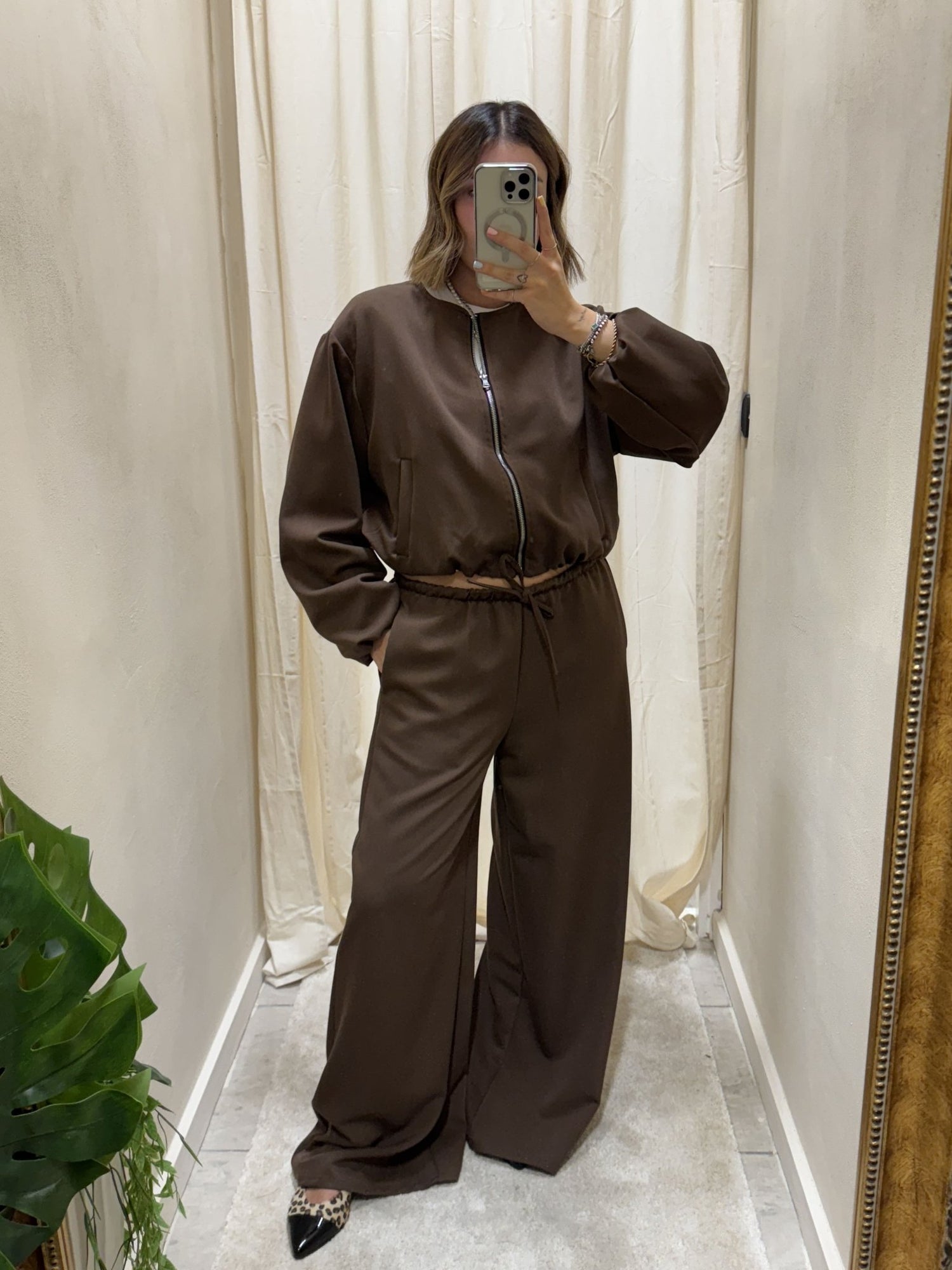 Pantalone con coulisse gamba ampia My - d - GiuGiò | Shop online