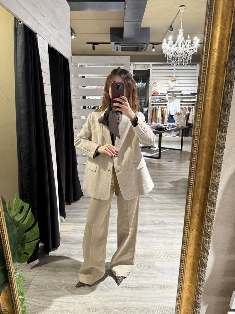 Pantalone denim gamba dritta con cintura Tensione In - GiuGiò | Shop online