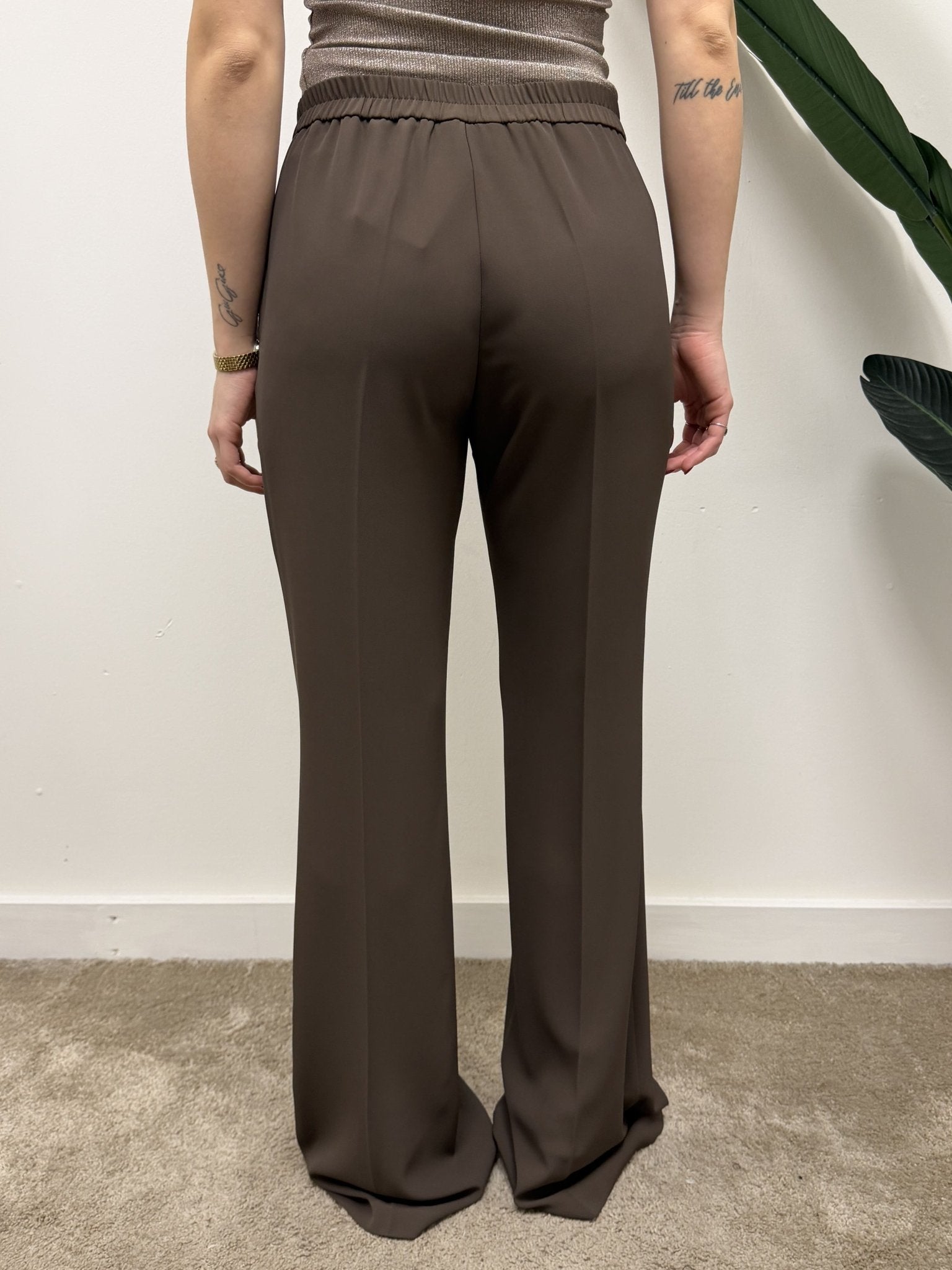 Pantalone fluido gamba dritta MyD - GiuGiò | Shop online