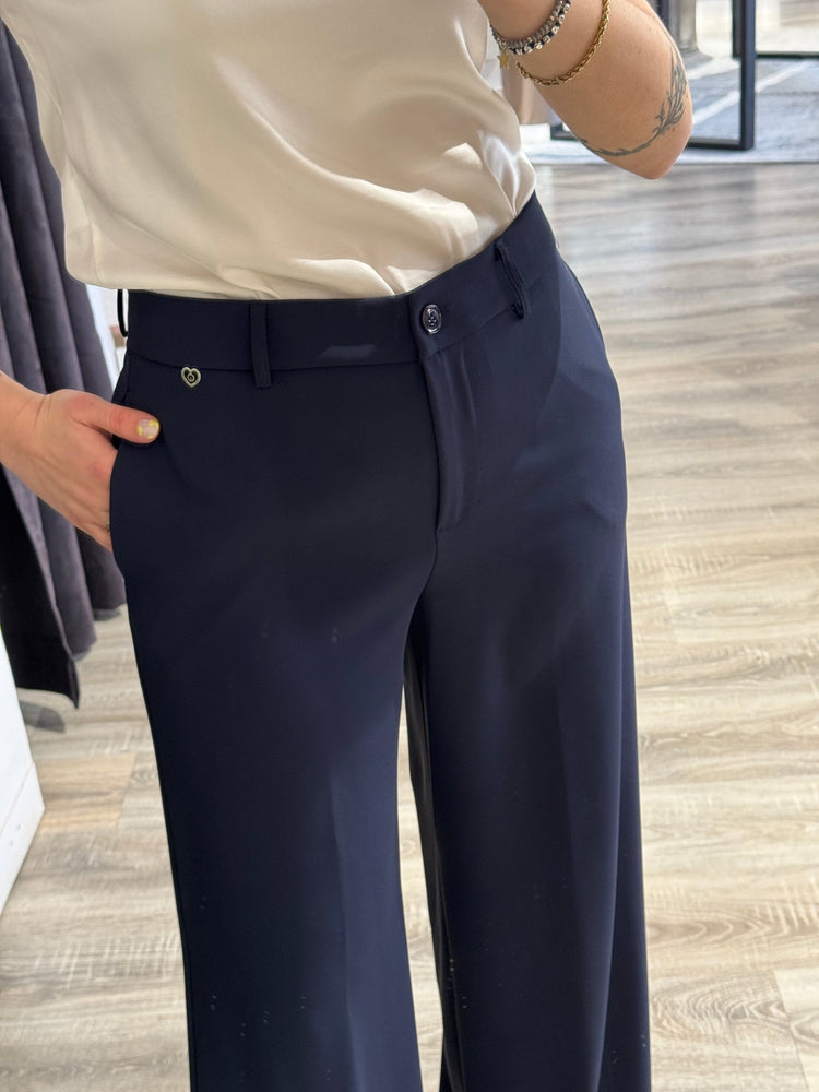 Pantalone fluido gamba dritta Please - GiuGiò | Shop online