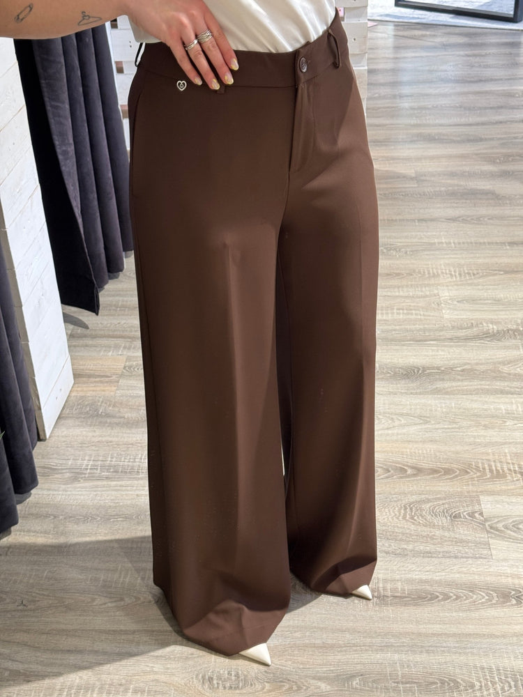 Pantalone fluido gamba dritta Please - GiuGiò | Shop online