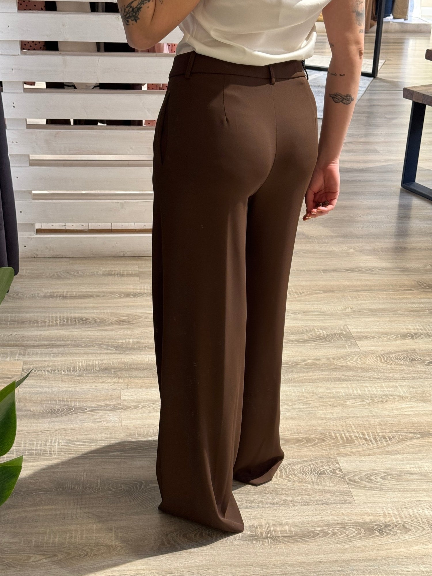 Pantalone fluido gamba dritta Please - GiuGiò | Shop online