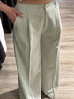 Pantalone fluido gessato con pinces Please - GiuGiò | Shop online
