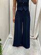 Pantalone gamba ampia doppia pinces Imperial - GiuGiò | Shop online