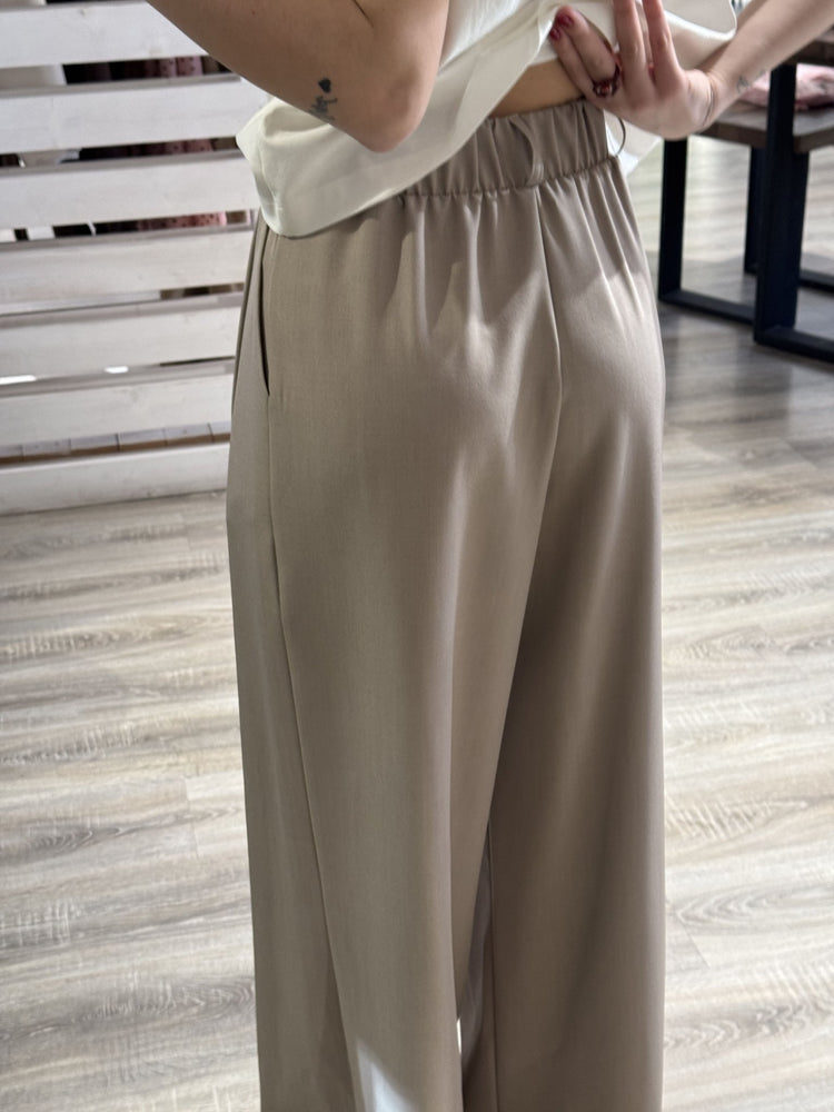 Pantalone gamba ampia doppia pinces Susy Mix - GiuGiò | Shop online