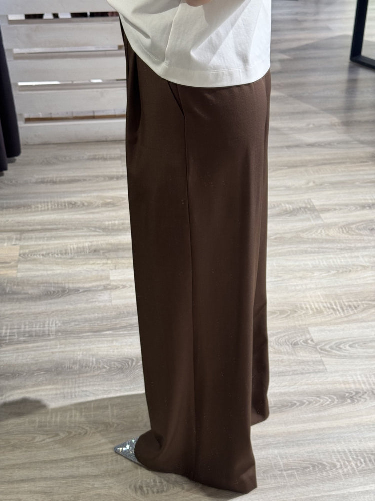Pantalone gamba ampia doppia pinces Susy Mix - GiuGiò | Shop online