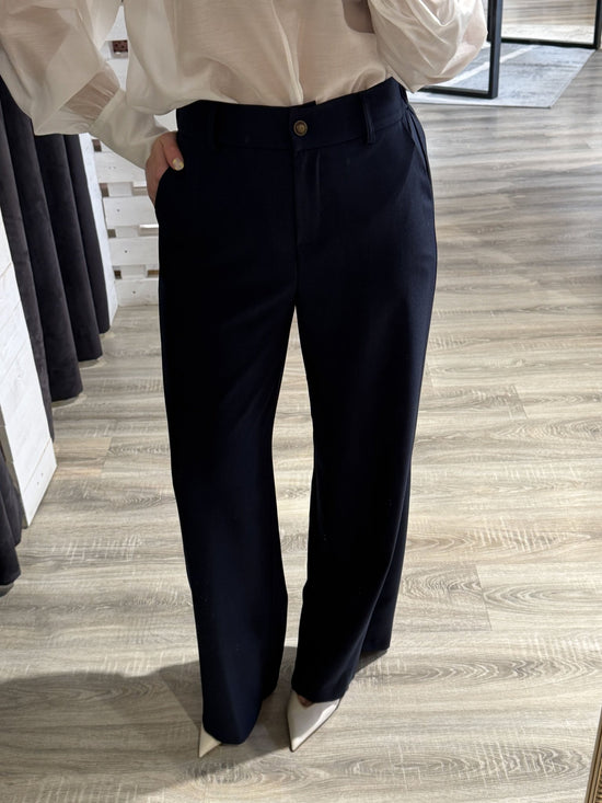 Pantalone gamba dritta con cinta Zahjr - GiuGiò | Shop online