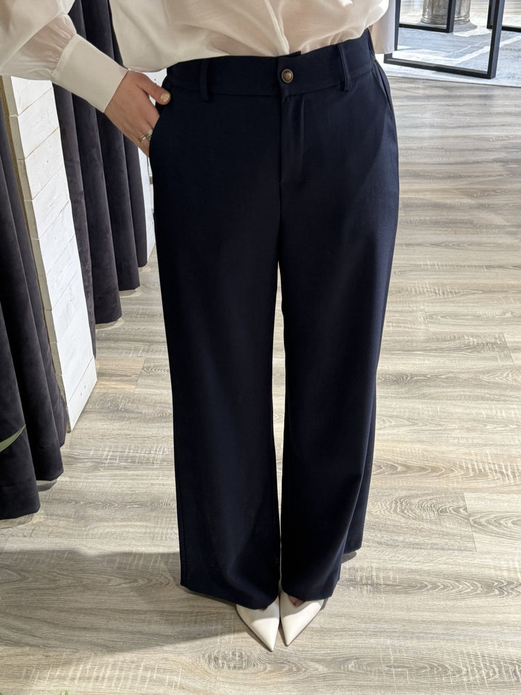 Pantalone gamba dritta con cinta Zahjr - GiuGiò | Shop online