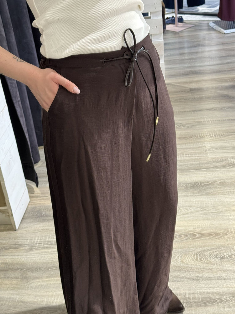 Pantalone gamba dritta con elastico e coulisse Susy Mix - GiuGiò | Shop online