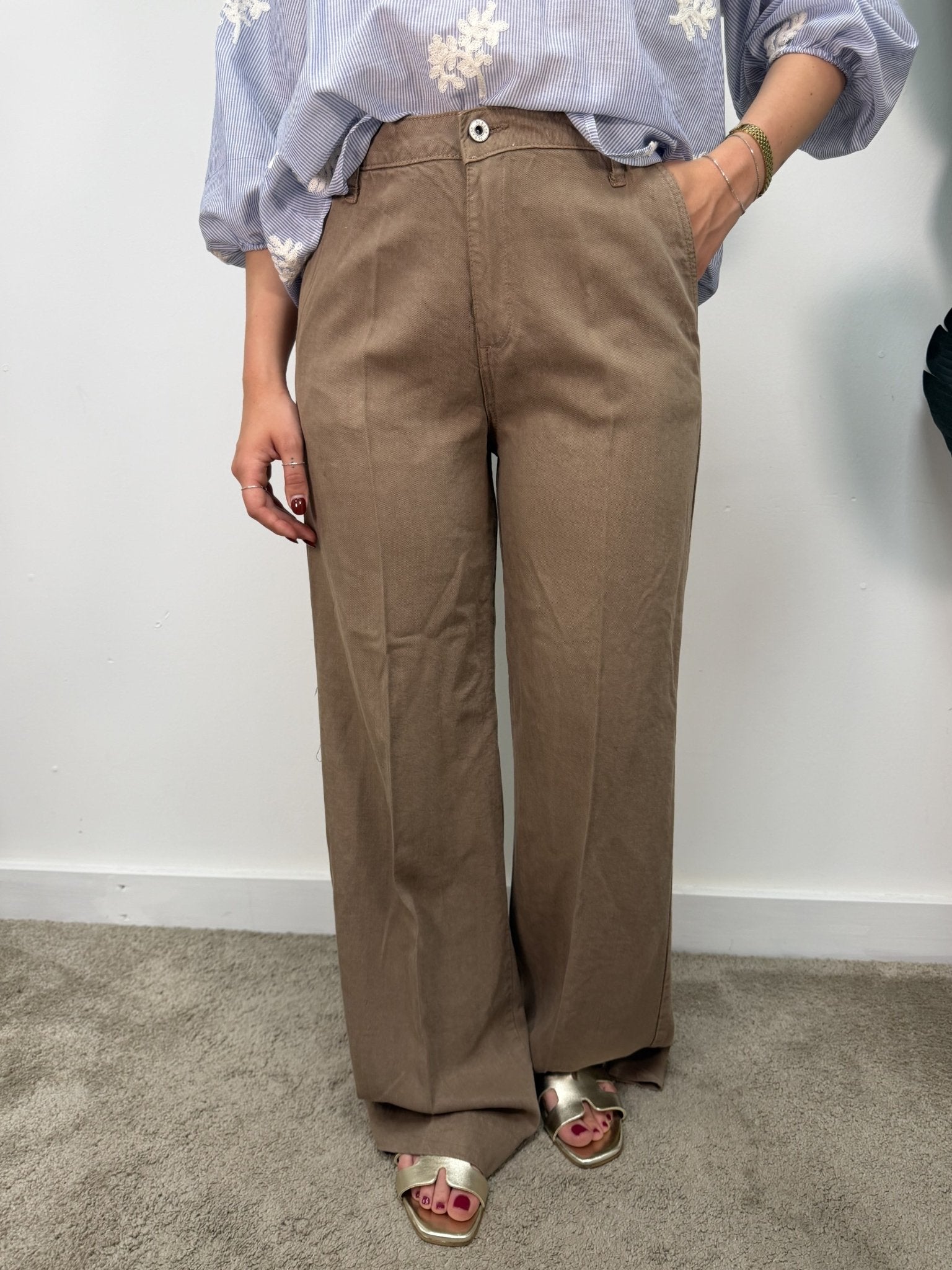 Pantalone gamba dritta Please - GiuGiò | Shop online