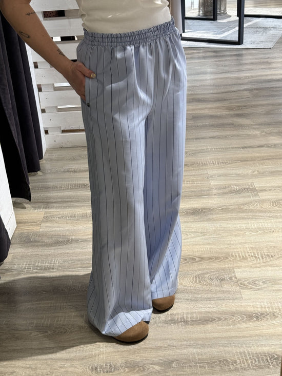 Pantalone gessato gamba dritta Please - GiuGiò | Shop online