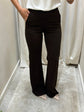 Pantalone in crêpe a zampa Imperial - GiuGiò | Shop online