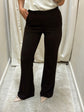 Pantalone in crêpe a zampa Imperial - GiuGiò | Shop online