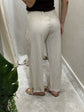 Pantalone in lino con tasche a toppa Susy Mix - GiuGiò | Shop online