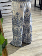 Pantalone in mussola stampa floreale Zahjr - GiuGiò | Shop online