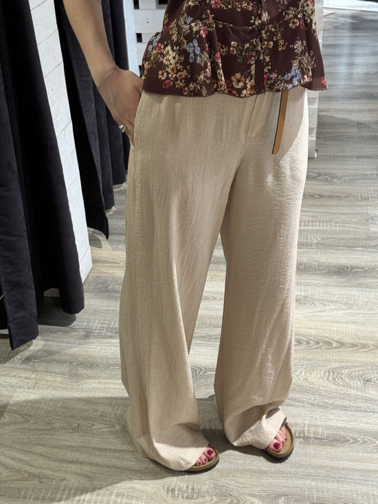 Pantalone in viscosa mod. gamba dritta Tensione In - GiuGiò | Shop online