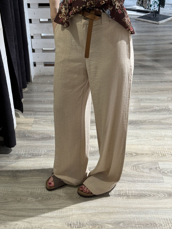 Pantalone in viscosa mod. gamba dritta Tensione In - GiuGiò | Shop online