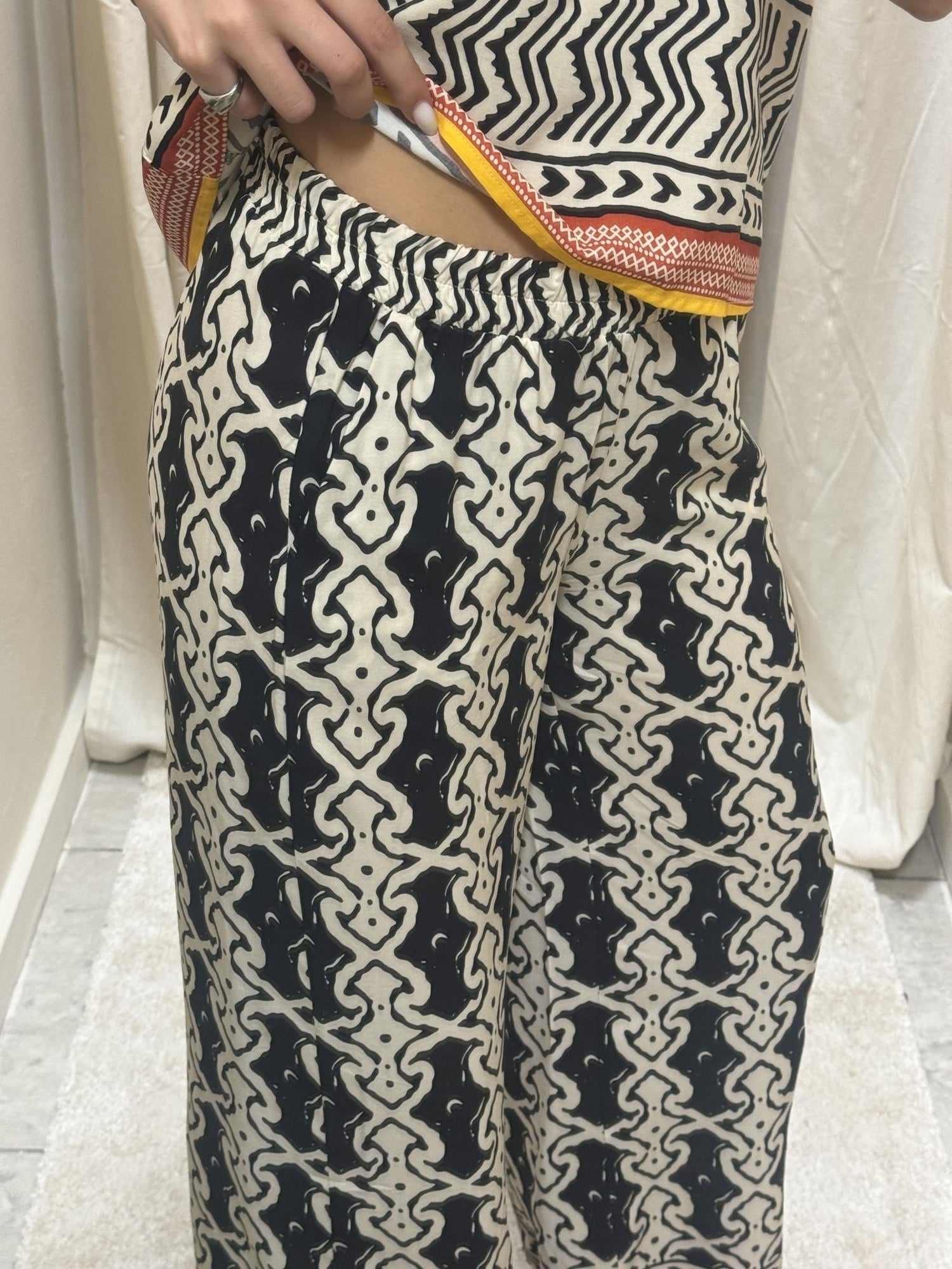 Pantalone in viscosa stampato HaveOne - GiuGiò | Shop online