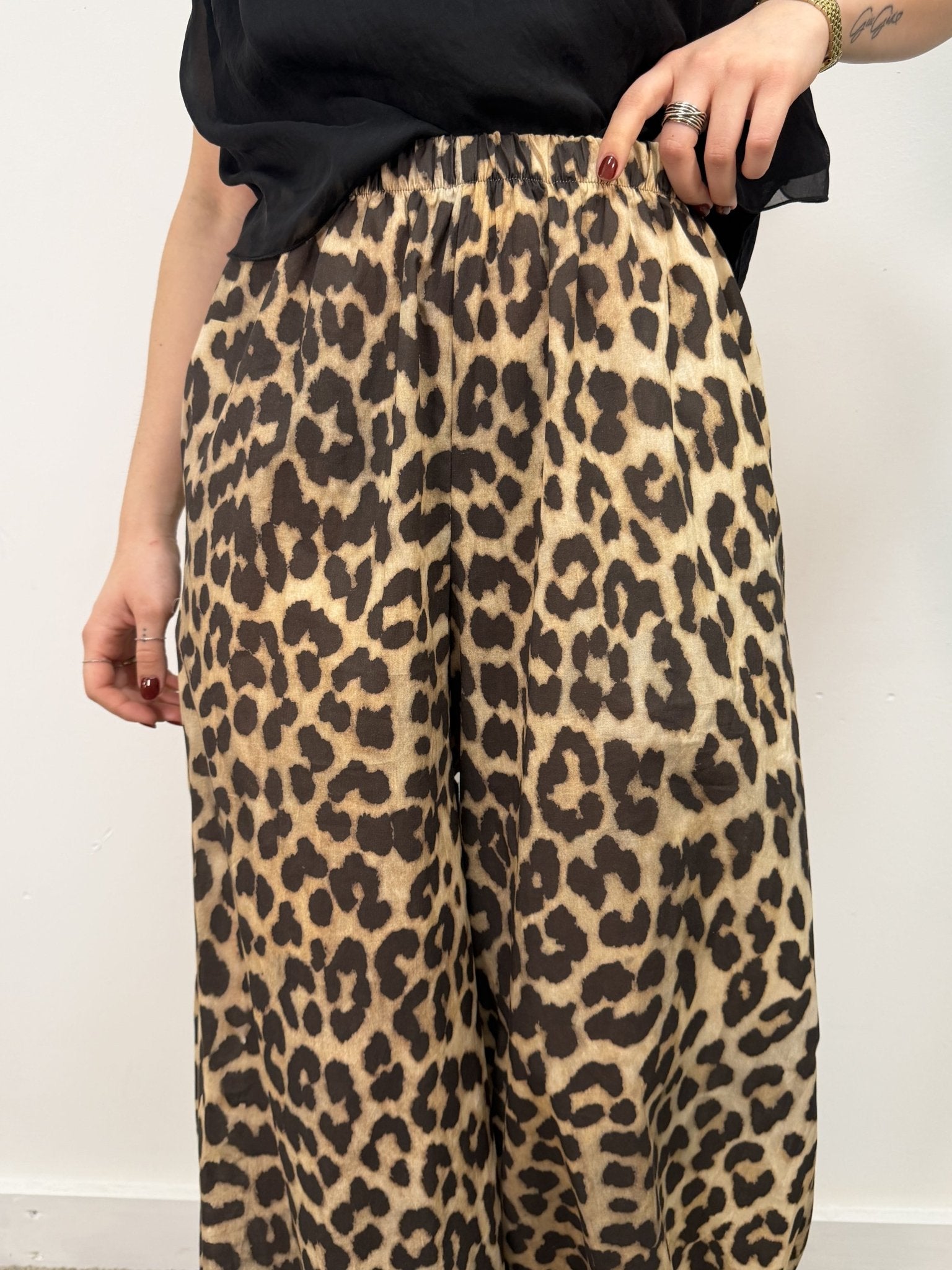 Pantalone maculato con polsino HaveOne - GiuGiò | Shop online
