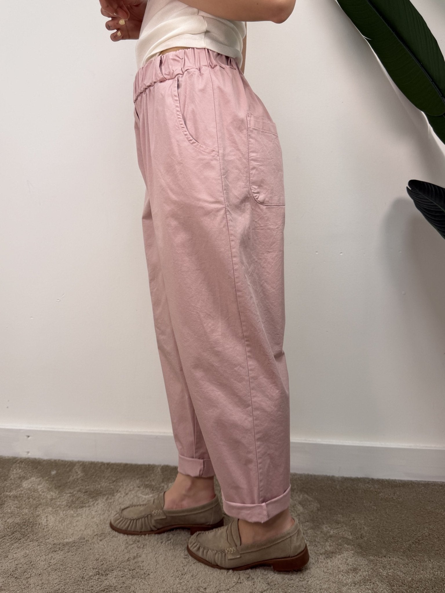 Pantalone ovetto in cotone MyD - GiuGiò | Shop online