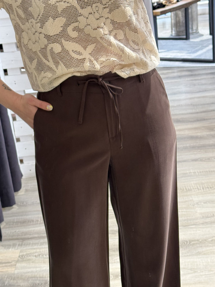 Pantalone palazzo con coulisse Zahjr - GiuGiò | Shop online