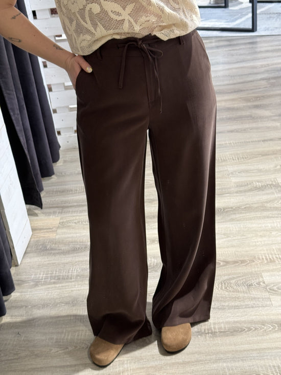 Pantalone palazzo con coulisse Zahjr - GiuGiò | Shop online