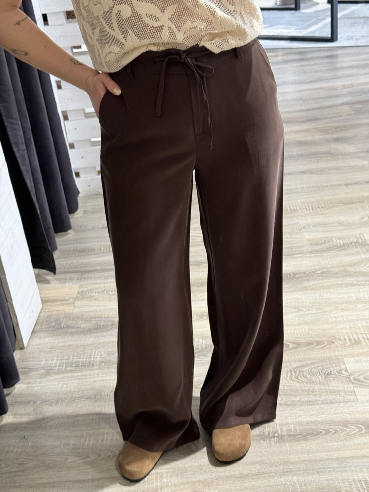Pantalone palazzo con coulisse Zahjr - GiuGiò | Shop online